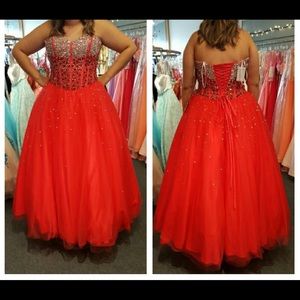 Plus Size Prom Dress